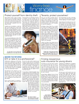 Newspaper Toolbox editorial library example 01