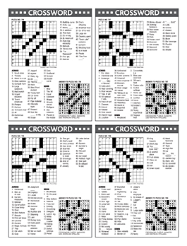Newspaper Toolbox horoscopes, games and recipes example 01